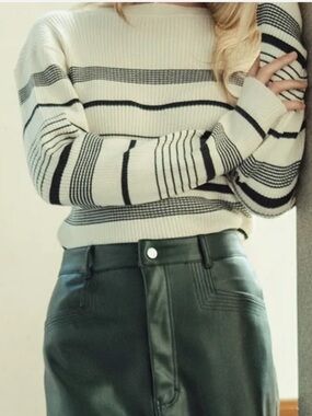 Profile NYC Multi Striped Sweater